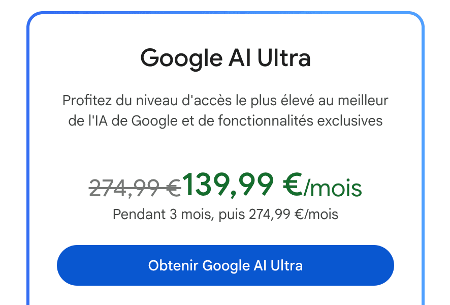 Google Antigravity Prix