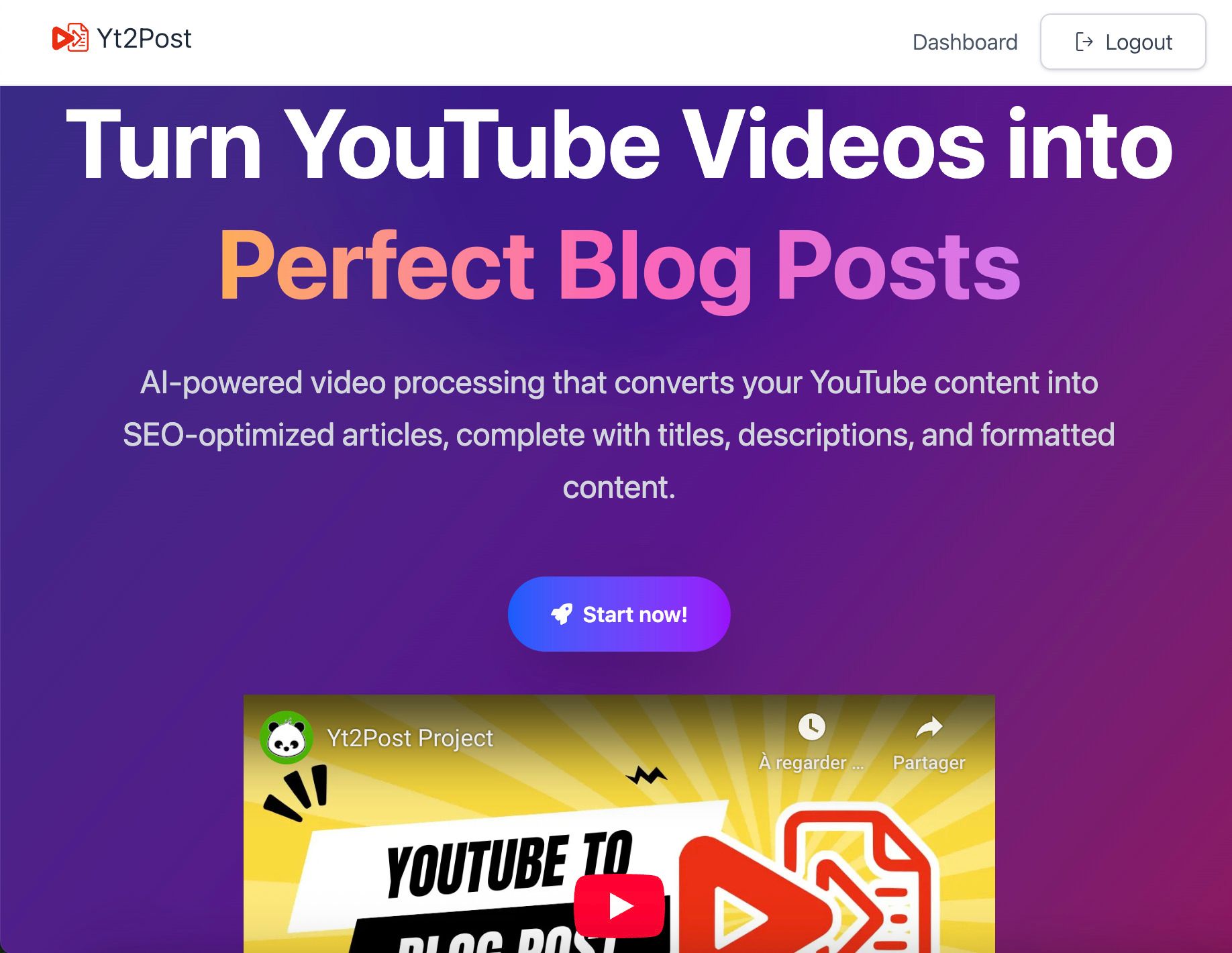 Yt2Post-Online